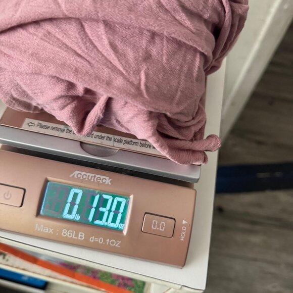 Joyfolie Dela dress in mauve size medium  High-Low Dress With Lace Sleeves new - Picture 13 of 16